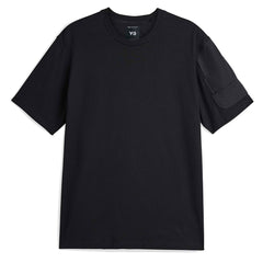 Y-3 UTILITY SHORT SLEEVE TEE