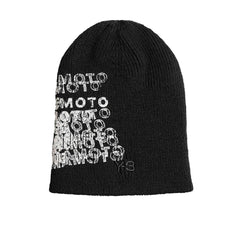 Y-3 GRAPHIC BEANIE