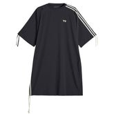 Y-3 CINCH 3 STRIPES OVERSIZED TEE DRESS