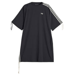 Y-3 CINCH 3 STRIPES OVERSIZED TEE DRESS