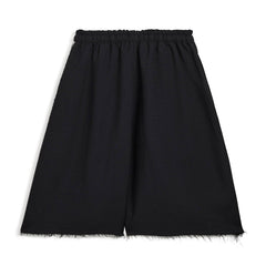 Y-3 SPORT UNIFORM RAW CUT 3-Stripes SHORTS