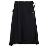 Y-3 SPORT UNIFORM RAW CUT 3 STRIPES SKIRT