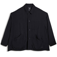 Y-3 VISCOSE CHORE SHIRT JACKET