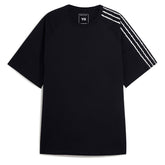 Y-3 RAW EDGE 3-STRIPES SHORT SLEEVE TEE