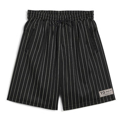Y-3 MESH PINSTRIPE SHORTS
