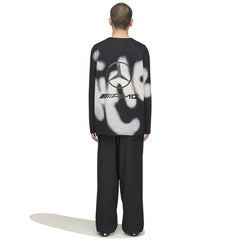 Y-3 MERCEDES-AMG PETRONAS FORMULA 1 TEAM YOHJI GRAPHIC LONG SLEEVE TEE