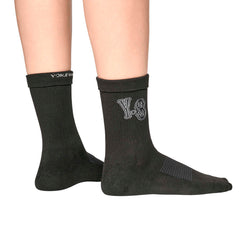 Y-3 GRAPHIC CREW SOCKS