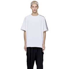 Y-3 RAW EDGE 3 STRIPES SHORT SLEEVE T-SHIRT