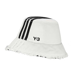 Y-3 STRIPES BUCKET HAT