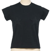 pushBUTTON ZERO BLACK STAR T-SHIRT