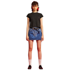 pushBUTTON ZERO BLACK STAR T-SHIRT