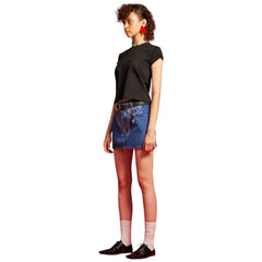 pushBUTTON ZERO BLACK STAR T-SHIRT