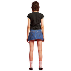 pushBUTTON ZERO BLACK STAR T-SHIRT