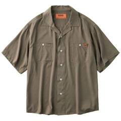 UNIVERSAL OVERALL OPEN COLLAR S/S SHIRT