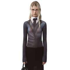 AVAVAV PRINTED SUIT TOP