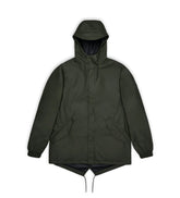 Rains Fishtail Waterproof Jacket Green