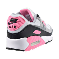 Nike Air Max 90 Women's Shoes White-Particle Grey-Rose Pink-Black