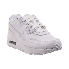 Nike Air Max 90 (PS) Little Kids' Shoes White-Metallic Silver