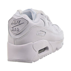 Nike Air Max 90 (PS) Little Kids' Shoes White-Metallic Silver