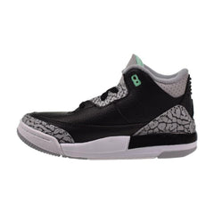 Jordan 3 Retro "Green Glow" (TD) Toddlers' Shoes Black-Wolf Grey-Green