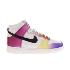 Nike Dunk High Women's Shoes Summit White-Team Red