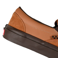 Vans Skate Slip On - Golden Brown/Gum