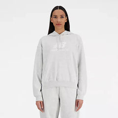 Women's New Balance Sport Essentials French Terry Logo Hoodie