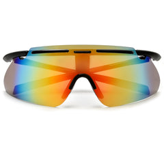 Full Wrap Around Rimless Sport Shields
