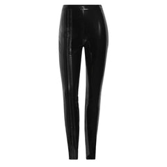 ADIDAS ORIGINALS IVY PARK FAUX LATEX STRAIGHT-LEG JOGGERS