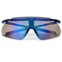 Full Wrap Around Rimless Sport Shields