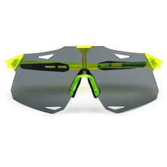 Oversize Geometric Cut Out Shield Sunnies