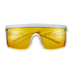 Electric Bolt Wrap Around Shield Shades