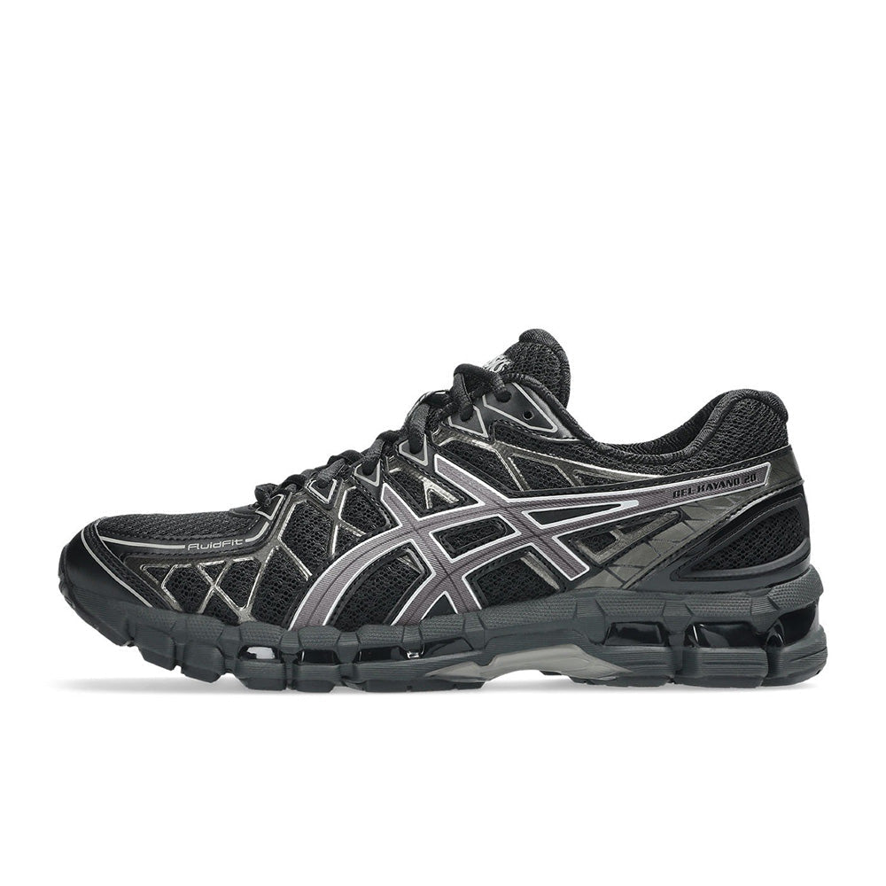 ASICS UNISEX GEL-KAYANO 20 BLACK/CLAY GREY