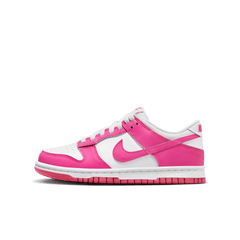 Big Kids' Nike Dunk Low "Laser Fuchsia"