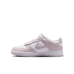 Big Kids' Nike Dunk Low "White Light Violet"