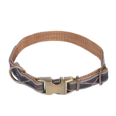 BARBOUR REFLECTIVE TARTAN DOG COLLAR