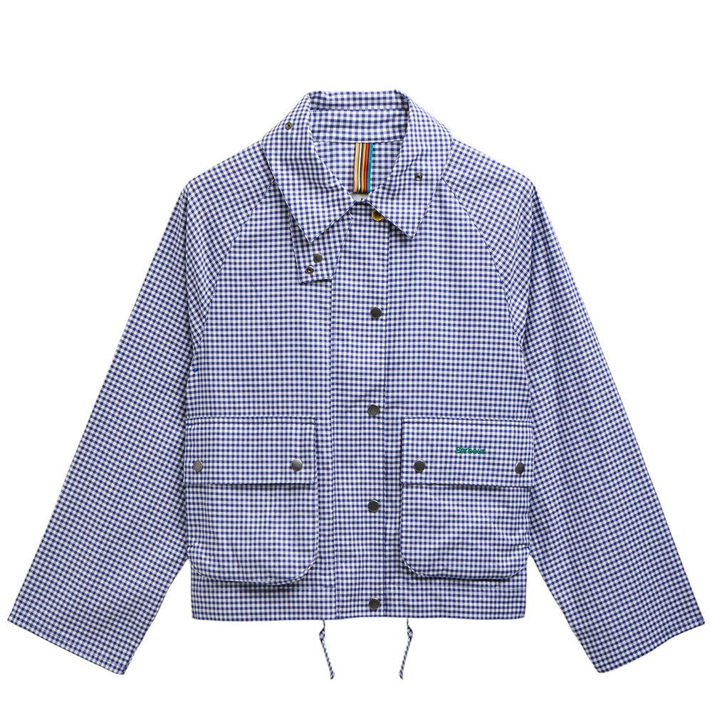PAUL SMITH LOVES BARBOUR GINGHAM SPEY CASUAL JACKET