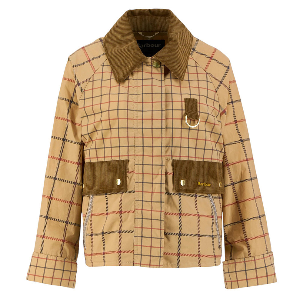 BARBOUR MACKWORTH CHECK CASUAL JACKET