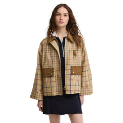 BARBOUR MACKWORTH CHECK CASUAL JACKET