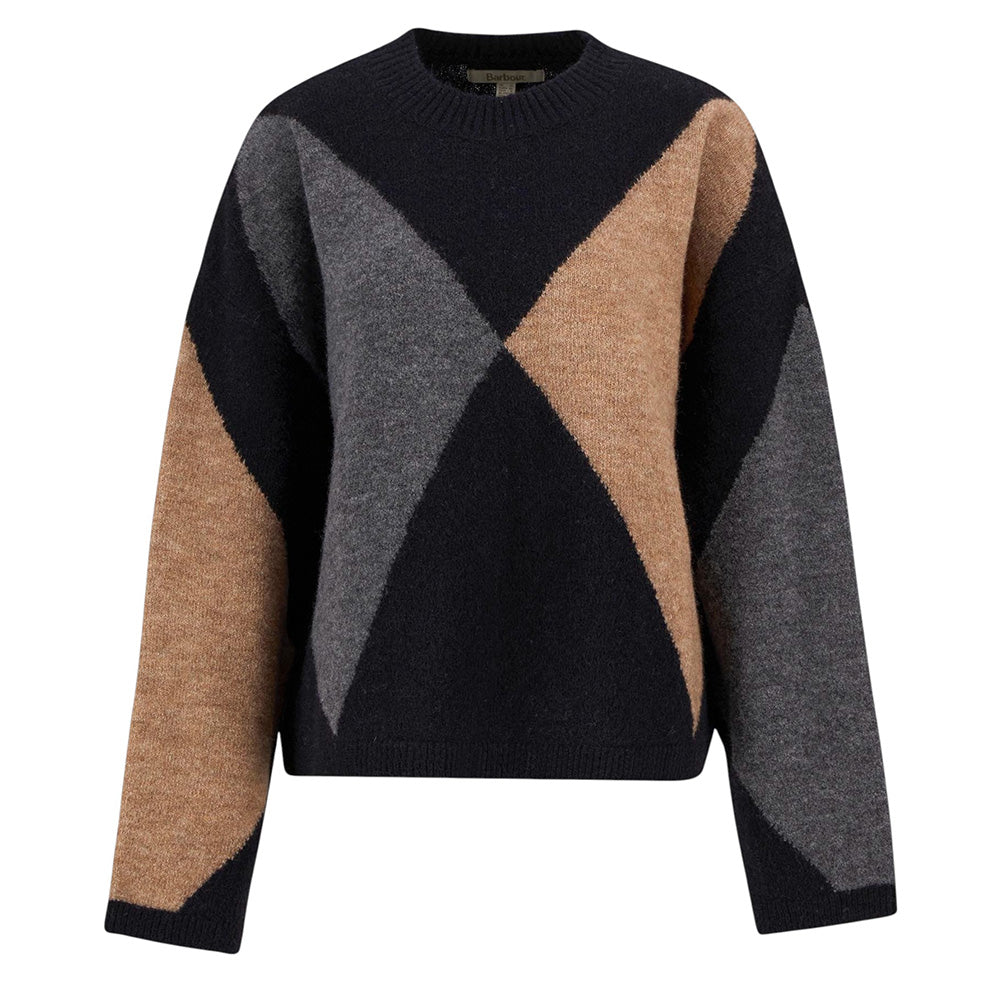 BARBOUR SABRINA CREW NECK JUMPER