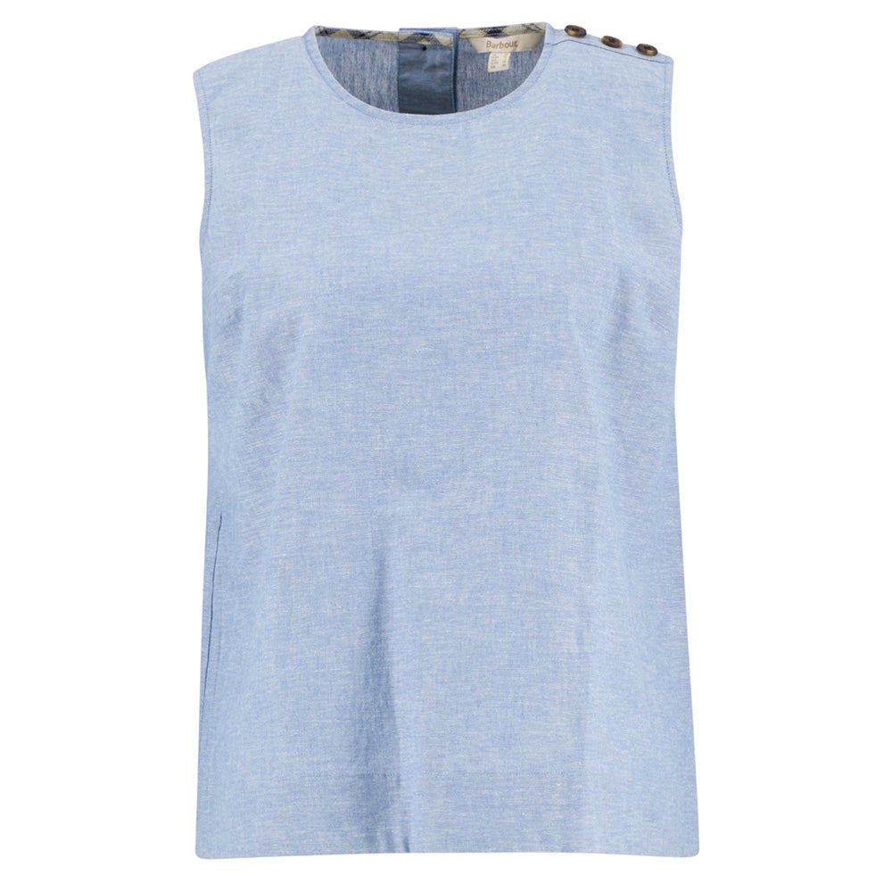 BARBOUR JOSIE SLEEVELESS BLOUSE