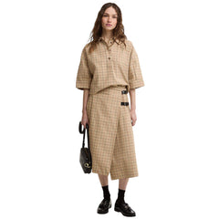 BARBOUR HOLLINGTON TARTAN MIDI SKIRT