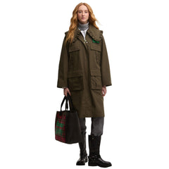 BARBOUR X GANNI WATERPROOF PARKA JACKET