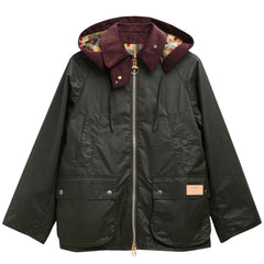 PAUL SMITH LOVES BARBOUR WOMEN'S BEDALE WAXED JACKET