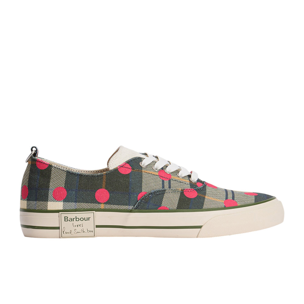 PAUL SMITH LOVES BARBOUR WOMEN'S PLIMSOLLS