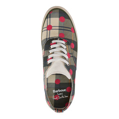 PAUL SMITH LOVES BARBOUR WOMEN'S PLIMSOLLS