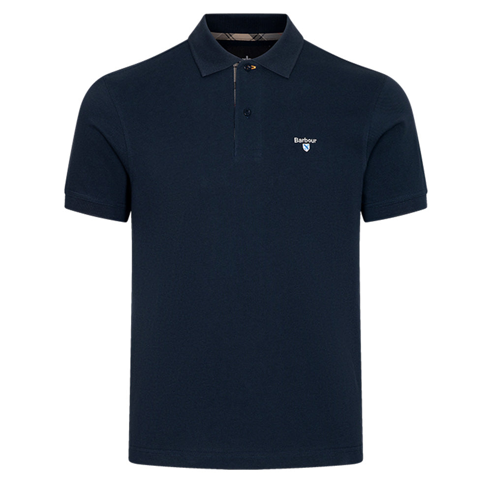BARBOUR TARTAN PIQUE POLO SHIRT