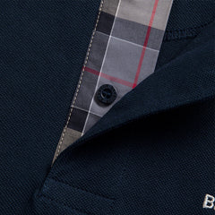 BARBOUR TARTAN PIQUE POLO SHIRT