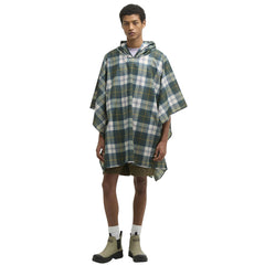 BARBOUR TARTAN SHOWERPROOF PONCHO