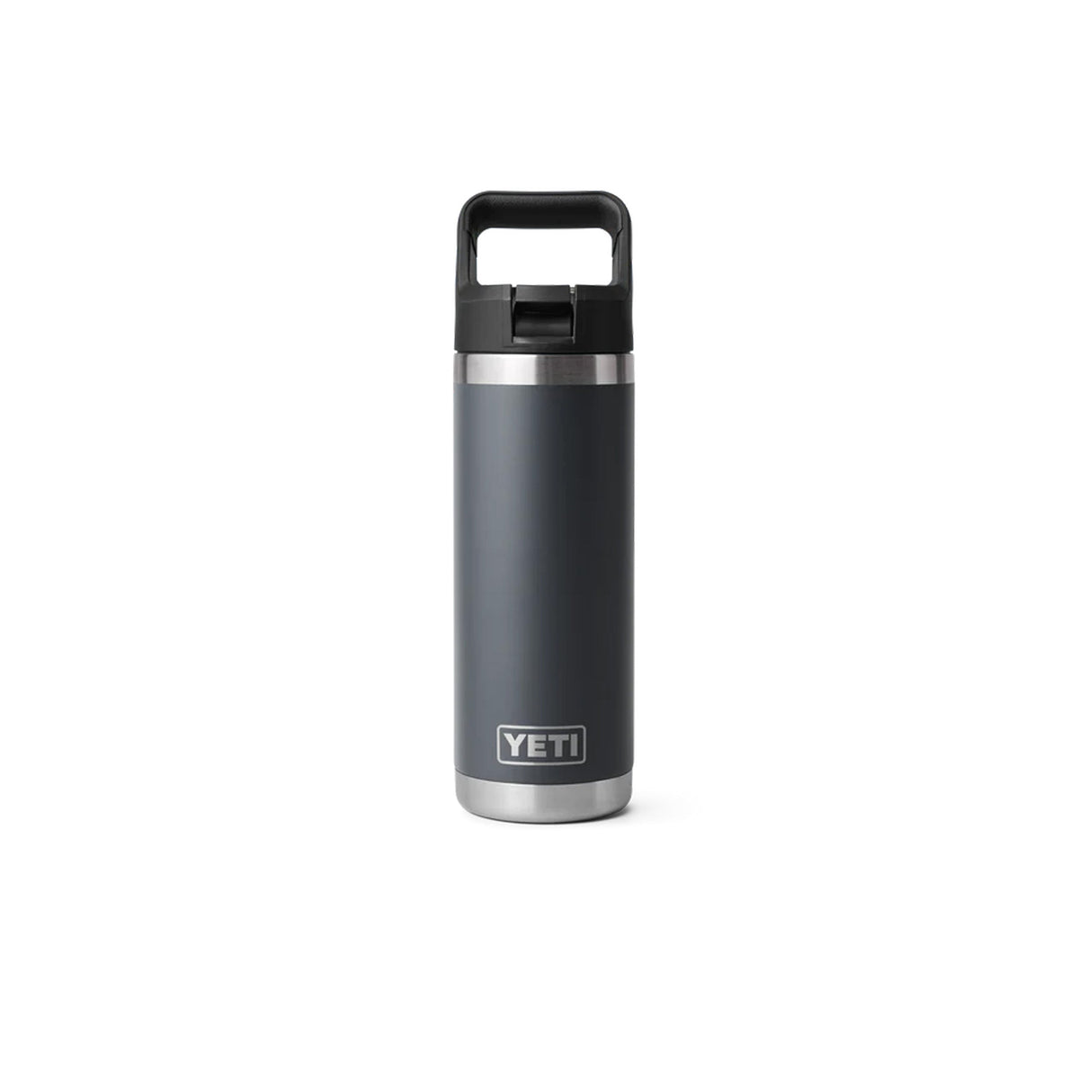 Yeti Rambler 18 Oz Straw Bottle Charcoal 532 Ml
